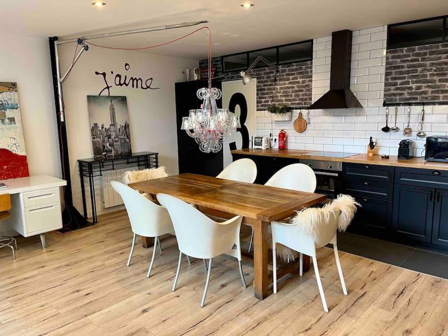 Rare ! Loft Atypique Centre-Ville Parking Jardin Reims Eksteriør bilde